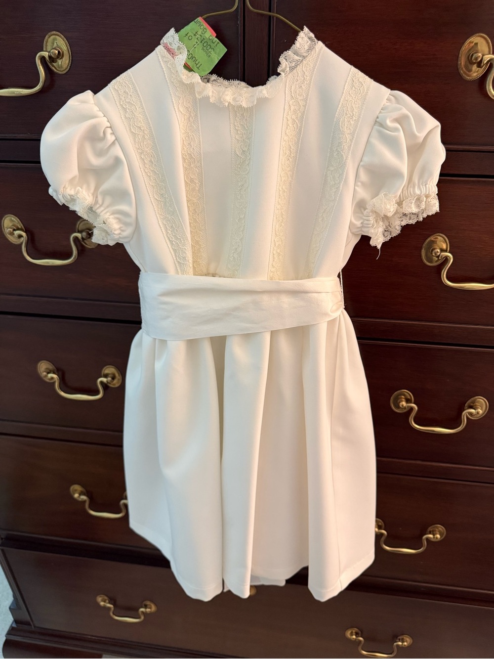 Amaia London Sofia  Lace-Trim Flower Girl Dress